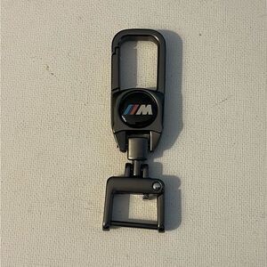 BMW Motorsports Logo Key Fob Keychain in Metal NWT